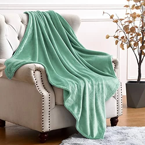 SOCHOW Flannel Fleece Blanket Twin Size, All Season Super Soft Cozy Blanket For Bed Or Couch, Orange 16 SOCHOW Flannel Fleece Blanket Twin Size, All Season Super Soft Cozy Blanket For Bed Or Couch, Orange - Image 14