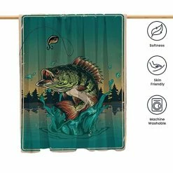 LodiSFOA Largemouth Bass Bass Jumping Out Of Water Fleece Blanket Travel Blanket Warm Soft Bed Blankets For Adults Gift For Christmas Holiday 50"x40" Black 3 16 LodiSFOA Largemouth Bass Bass Jumping Out Of Water Fleece Blanket Travel Blanket Warm Soft Bed Blankets For Adults Gift For Christmas Holiday 50"x40" Black 3 -Electric Blankets Sales 2022 51kF8Zy06WL