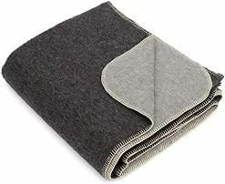 Alpaca Warehouse Thick Alpaca Wool Blanket – Heavyweight Alpaca Wool Blanket For Camping Outdoors Or Using Indoors | Soft Peruvian Alpaca Wool Blankets (Light Sky Blue - Ivory Stripes, Twin) -Electric Blankets Sales 2022 51kR5XtUtvL. AC