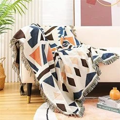 Lqprom Southwest Throw Blankets Aztec Southwest Throws Cover For Couch Chair Sofa Bed Outdoor Beach Travel 51"x63" Color05 -Electric Blankets Sales 2022 51kf1VoxsL. AC 1