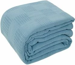 Bliss Casa Premium Cotton Blanket Twin White - Soft Breathable Thermal Blanket - Ideal For Layering Any Bed And Any Season -Electric Blankets Sales 2022 51kijVI9mEL. AC 2