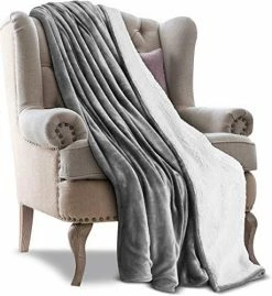 Utopia Bedding Sherpa Bed Blanket Queen Size Grey 480GSM Plush Blanket Fleece Reversible Blanket For Bed And Couch (90x90 Inches) 30 Utopia Bedding Sherpa Bed Blanket Queen Size Grey 480GSM Plush Blanket Fleece Reversible Blanket For Bed And Couch (90x90 Inches) -Electric Blankets Sales 2022 51klVM1kNML. AC