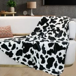 KIVEE Brown Cow Print Blanket Plush Flannel Fleece Cute Throw Blanket Soft Warm Cow Blankets And Throws Lightweight Sofa Bed Travel Couch Blankets For Baby Kids Adults Girls Boys Teens Gift 50x60 Inch 23 KIVEE Brown Cow Print Blanket Plush Flannel Fleece Cute Throw Blanket Soft Warm Cow Blankets And Throws Lightweight Sofa Bed Travel Couch Blankets For Baby Kids Adults Girls Boys Teens Gift 50x60 Inch -Electric Blankets Sales 2022 51kv22TwVhL. AC