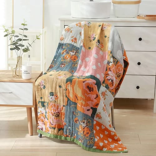 JOOJA Gauze Blanket Cotton Blanket Muslin Soft Blanket Beach Towel Blanket Bath Towels Boho Blanket For Chair Couch 60x31 Rose 3 JOOJA Gauze Blanket Cotton Blanket Muslin Soft Blanket Beach Towel Blanket Bath Towels Boho Blanket For Chair Couch 60x31 Rose