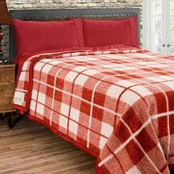 Poyet Motte Made In France Poyet Motte Rivoli Solid 400GSM 100% Virgin Wool Blanket, Medium/Heavy Weight, Machine Washable (Natural Solid, Full/Queen Size) -Electric Blankets Sales 2022 51lVLvhlrJL. AC 1