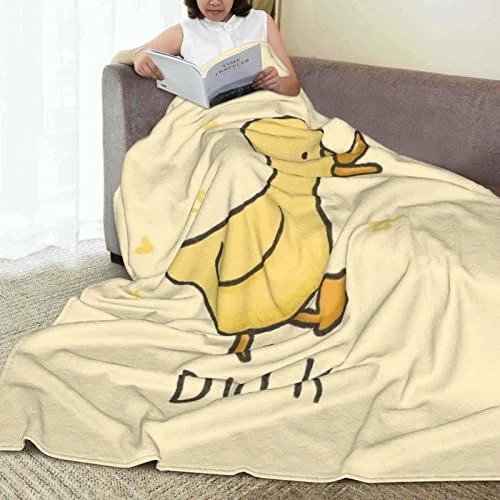 Kvmmilx Cute Duck Cartoon Ultra-Soft Blanket Light Flannel Warm Winter Blanket,Home Sofa Bedding Car Camping Travel Office Beach Bedroom Living Room- For Adults/Kids/Babies 50''X40'' Cute Duck Cartoon -1 6 Kvmmilx Cute Duck Cartoon Ultra-Soft Blanket Light Flannel Warm Winter Blanket,Home Sofa Bedding Car Camping Travel Office Beach Bedroom Living Room- For Adults/Kids/Babies 50''X40'' Cute Duck Cartoon -1 - Image 4