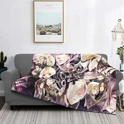 Setooff Anime Flannel Blanket, Super Soft Warm Lightweight Sofa Blanket, Decorative Air Conditioner Blanket For Bedroom, Suitable For Sofa, Bed 颜色名称4 19 Setooff Anime Flannel Blanket, Super Soft Warm Lightweight Sofa Blanket, Decorative Air Conditioner Blanket For Bedroom, Suitable For Sofa, Bed 颜色名称4 -Electric Blankets Sales 2022 51m39X1a8RL