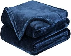 HOMEIDEAS 380GSM Flannel Fleece Blanket Twin Size - Lightweight Fuzzy Blanket For All Season - Super Soft For Couch Bed Camping Travel (66x90, Ivory/Cream) Pompom - Stone Blue 29 HOMEIDEAS 380GSM Flannel Fleece Blanket Twin Size - Lightweight Fuzzy Blanket For All Season - Super Soft For Couch Bed Camping Travel (66x90, Ivory/Cream) Pompom - Stone Blue -Electric Blankets Sales 2022 51m3t82q47L. AC