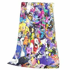 WPORF Undertale Super Soft Anti-Pilling Flannel Air Conditioner Blanket Is Suitable For Spring, Summer, Autumn And Winter, Sofa Or Bed Blanket Bedding 1-60"x50"