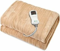 JinJeeo Heated Blanket Electric Throw Red 50" X 60" Flannel Fast Heating Blanket,6 Heat Settings 9 Hour Auto Shut Off,Home Office Use Machine Washable -Electric Blankets Sales 2022 51mr1ToYYIL. AC 1