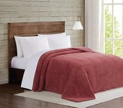 Brooklyn Loom Marshmallow Sherpa Bed Blanket, Full/Queen, Olive Green -Electric Blankets Sales 2022 51n22MwfEDL. AC 1