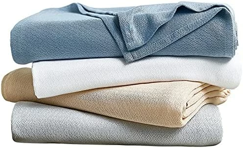 Elegear 100% Bamboo Cooling Blanket For Hot Sleepers, Absorbs Heat To Keep Cool, Ultra-Cool Breathable Summer Blanket, Twin/Full Size Super Soft Lightweight Blanket For All-Season Uses, 59"x79", White Bamboo-grey 11 Elegear 100% Bamboo Cooling Blanket For Hot Sleepers, Absorbs Heat To Keep Cool, Ultra-Cool Breathable Summer Blanket, Twin/Full Size Super Soft Lightweight Blanket For All-Season Uses, 59"x79", White Bamboo-grey - Image 9