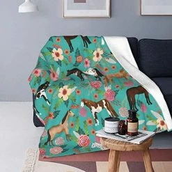 Scroll Sport Multi Theme Blanket Size Lightweight Super Soft Comfortable Luxury Bed Blanket Microfiber (Flower Horse, 40"x50") 22 Scroll Sport Multi Theme Blanket Size Lightweight Super Soft Comfortable Luxury Bed Blanket Microfiber (Flower Horse, 40"x50") -Electric Blankets Sales 2022 51nGZ4IL0vL. AC