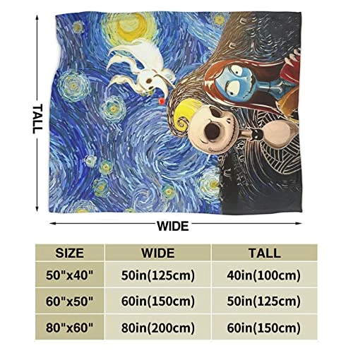 Qwrgh Super Soft Flannel Blanket 3D Printing Lightweight Warm Blanket Universal All Season 4-80"x60" 5 Qwrgh Super Soft Flannel Blanket 3D Printing Lightweight Warm Blanket Universal All Season 4-80"x60" - Image 3