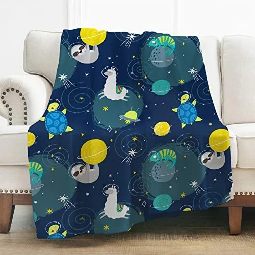 Levens Sloth Blanket Soft Blanket For Bed Couch Sofa Lightweight Travelling Camping Throw For Kids Adults 50"x60" Sloth9 7 Levens Sloth Blanket Soft Blanket For Bed Couch Sofa Lightweight Travelling Camping Throw For Kids Adults 50"x60" Sloth9 - Image 5