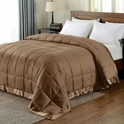Downluxe Lightweight King Down Alternative Blanket With Satin Trim, Gray, 90 X 108 Inch Brown 22 Downluxe Lightweight King Down Alternative Blanket With Satin Trim, Gray, 90 X 108 Inch Brown -Electric Blankets Sales 2022 51oGOR3TvRL. AC