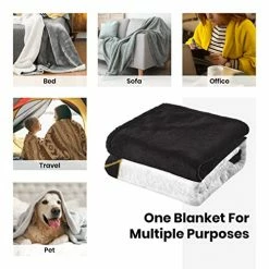 Arataki Itto Kawaii Blanket Flannel Cat Blanket Lightweight Super Soft Cozy For Bed 60"X50" -Electric Blankets Sales 2022 51oGggBl45L