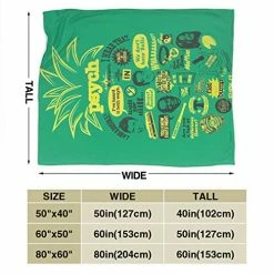 Miaowow Blanket Super Soft Light Weight Luxurious Warm Cozy,for Bed Couch Chair Fall Winter Spring Living Room Blanket (Cool Psych Pineapple Quote Mash Up, 80" X60) -Electric Blankets Sales 2022 51oHcCwCQkL
