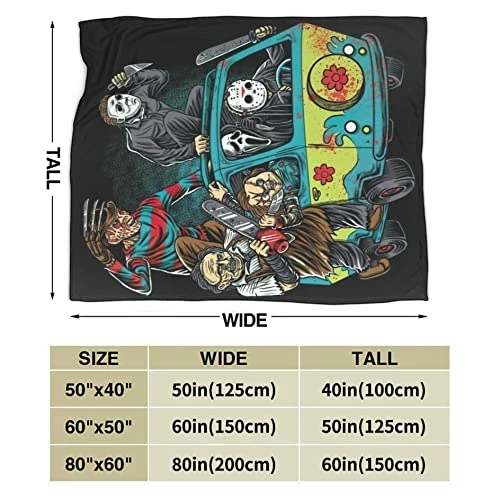 Kevcuwl Halloween Michael Myers Horror Movie Fashionable And Comfortable Super Soft Micro-Pile Blanket, Thermal Blanket For Adult Children's Bed 5 Kevcuwl Halloween Michael Myers Horror Movie Fashionable And Comfortable Super Soft Micro-Pile Blanket, Thermal Blanket For Adult Children's Bed - Image 3