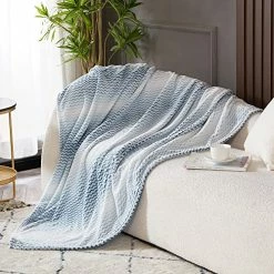 BEDELITE Fleece King Size Blanket - Ultra Modern Teal And White King Size Blanket - Super Cozy Luxurious Microfiber Blanket For Sofa And Bed, Reversible Soft Blanket For All Season Grey 19 BEDELITE Fleece King Size Blanket - Ultra Modern Teal And White King Size Blanket - Super Cozy Luxurious Microfiber Blanket For Sofa And Bed, Reversible Soft Blanket For All Season Grey -Electric Blankets Sales 2022 51pSHIAMAaL