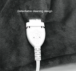 Marquess Electric Blanket MicroPlush Sherpa And Reversible Flannel Washable Comfortable With 10 Heat Settings/ Safety 10 Hours Auto-Off Controller King Size Bed Blanket(100X90'' Grey) 17 Marquess Electric Blanket MicroPlush Sherpa And Reversible Flannel Washable Comfortable With 10 Heat Settings/ Safety 10 Hours Auto-Off Controller King Size Bed Blanket(100X90'' Grey) -Electric Blankets Sales 2022 51pfB67BYEL