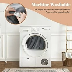 Homemate Electric Heated Blanket Dual Controller King Size 100"x 90" Grey,5 Heating Levels Fast Heating,10 Hours Auto Off, Heat Blanket Over-Heated Protection Double Soft Flannel,ETL Certified Blue -Electric Blankets Sales 2022 51pymr9jgQL