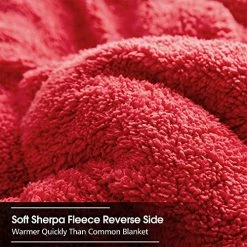JML Fleece Blanket King Size, 3- Pieces Sherpa Blanket - Super Soft Warm, Korean Style Reversible Printed Winter Borrego Blanket Solid Color - Black -Electric Blankets Sales 2022 51qASWWEgjL