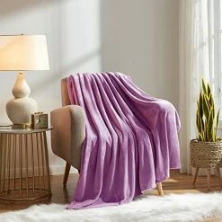 KMUSET Fleece Blanket Twin Size Lilac Lightweight Super Soft Cozy Luxury Bed Blanket Microfiber 19 KMUSET Fleece Blanket Twin Size Lilac Lightweight Super Soft Cozy Luxury Bed Blanket Microfiber -Electric Blankets Sales 2022 51qlVt47c6L
