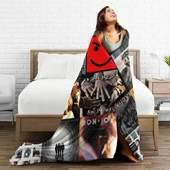Shouou Band Music Blanket Flannel Fleece Blanket Ultra Soft Warm Cozy Plush Bed Blanket Lightweight Sofa Throw Blanket In Winter(Size 50" X 40",60"x50",80"x60"Inch) 50" X 40" Black 12 Shouou Band Music Blanket Flannel Fleece Blanket Ultra Soft Warm Cozy Plush Bed Blanket Lightweight Sofa Throw Blanket In Winter(Size 50" X 40",60"x50",80"x60"Inch) 50" X 40" Black -Electric Blankets Sales 2022 51qrz0uTFSL