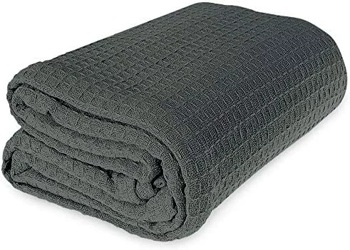 Jmr Usa Inc. JMR 100% Cotton Twin Blanket-Waffle Weave Hotel Throw Blankets Great For All Seasons Upgrade Your Home Decor With Hypoallergenic Soft Quilt For Bed, Couch & Sofa (Blue, Twin 66 X 90) 12 Jmr Usa Inc. JMR 100% Cotton Twin Blanket-Waffle Weave Hotel Throw Blankets Great For All Seasons Upgrade Your Home Decor With Hypoallergenic Soft Quilt For Bed, Couch & Sofa (Blue, Twin 66 X 90) - Image 10