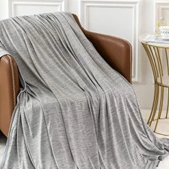 MUKKA Cooling Blanket Full Size(80''×86'') For Hot Sleeper In Summer Keep Body Cool On Warm Nights Blanket For Adults, Children, And Babies, Japanese Q-Max 0.4 (Grey) 16 MUKKA Cooling Blanket Full Size(80''×86'') For Hot Sleeper In Summer Keep Body Cool On Warm Nights Blanket For Adults, Children, And Babies, Japanese Q-Max 0.4 (Grey) -Electric Blankets Sales 2022 51sWwQhjYnL
