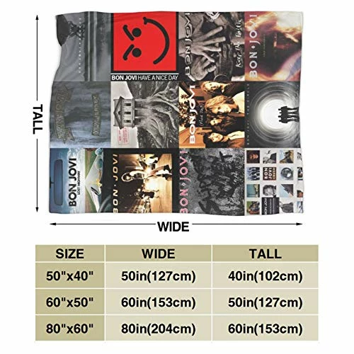 Shouou Band Music Blanket Flannel Fleece Blanket Ultra Soft Warm Cozy Plush Bed Blanket Lightweight Sofa Throw Blanket In Winter(Size 50" X 40",60"x50",80"x60"Inch) 50" X 40" Black 5 Shouou Band Music Blanket Flannel Fleece Blanket Ultra Soft Warm Cozy Plush Bed Blanket Lightweight Sofa Throw Blanket In Winter(Size 50" X 40",60"x50",80"x60"Inch) 50" X 40" Black - Image 3