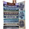 Amxieui Retirement Gifts For Women 2022, Retirement Blanket, Retired Gifts For Women Men | Retirement | Gifts For Retired Dad Mom Grandpa Grandma Coworker Friends Nurse Teacher Doctor