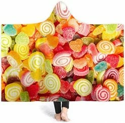 AMITAYUS Ultra Soft Light Weight Hooded Throw Blanket Chicken Nugget Comfy Fluffy Quilt For Bed Couch Sofa Living Room Picnic Suitable All Seasons 40"X50" Small -Electric Blankets Sales 2022 51uWF anXL. AC