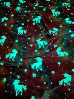 Giggly Kingdom Glow In The Dark Blanket, Large Size 60 X 80 Inches, Glows Bright, Premium Soft And Cozy Flannel Fleece, Perfect For Year-Round, Great Gift (Rainbow/Colorful Unicorn) 12 Giggly Kingdom Glow In The Dark Blanket, Large Size 60 X 80 Inches, Glows Bright, Premium Soft And Cozy Flannel Fleece, Perfect For Year-Round, Great Gift (Rainbow/Colorful Unicorn) -Electric Blankets Sales 2022 51ulNp0FL3S