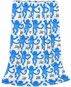 OUYTXBS Blue Monkeys Lightweight And Comfortable Ultra-Soft Warm Micro Fleece Bed Couch Living Room Blanket (50"x40") 18 OUYTXBS Blue Monkeys Lightweight And Comfortable Ultra-Soft Warm Micro Fleece Bed Couch Living Room Blanket (50"x40") -Electric Blankets Sales 2022 51uuMOM68DL. AC 1