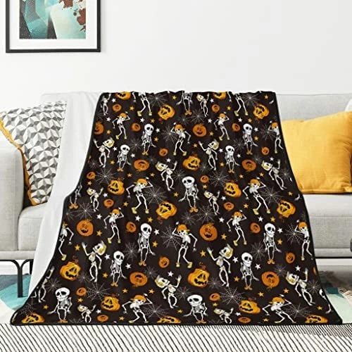 FSJIRGEN Halloween Pumpkin Fall Throw Blanket For Couch Autumn Black Flannel Fall Decor Thanksgiving Gifts Kids Adult Soft Small Lightweight For Bed Sofa Summer Blanket 50x60 Inch Pic-4 11 FSJIRGEN Halloween Pumpkin Fall Throw Blanket For Couch Autumn Black Flannel Fall Decor Thanksgiving Gifts Kids Adult Soft Small Lightweight For Bed Sofa Summer Blanket 50x60 Inch Pic-4 - Image 9