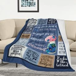 POQUSH Retirement Gifts For Women/Men 2022,Happy Retirement,Best Retirement Gifts Ideas,Farewell Gifts For Coworkers Women,Going Away Gift For Coworker,Goodbye Gifts For Coworkers Women Blanket 60”x50” -Electric Blankets Sales 2022 51v7zmT9ddL