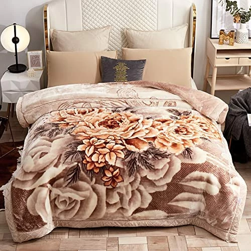 LGYKUMEG 9 Lbs Heavy Korean Mink Blanket Queen Size 79"×91", Silky Soft And Warm, 2 Ply Reversible Raschel Bed Blanket,(200x230cm4kg). Gray And White 17 LGYKUMEG 9 Lbs Heavy Korean Mink Blanket Queen Size 79"×91", Silky Soft And Warm, 2 Ply Reversible Raschel Bed Blanket,(200x230cm4kg). Gray And White - Image 15