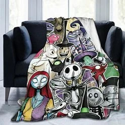Guvaola Halloween Flannel Fleece Blanket, Air Conditioning Blanket,All-Season Velvet Blanket For Bed,Sofa,Car 50"x40" White10 23 Guvaola Halloween Flannel Fleece Blanket, Air Conditioning Blanket,All-Season Velvet Blanket For Bed,Sofa,Car 50"x40" White10 -Electric Blankets Sales 2022 51vfMfjVHUL. AC