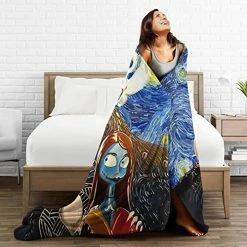 Qwrgh Super Soft Flannel Blanket 3D Printing Lightweight Warm Blanket Universal All Season 4-80"x60" 21 Qwrgh Super Soft Flannel Blanket 3D Printing Lightweight Warm Blanket Universal All Season 4-80"x60" -Electric Blankets Sales 2022 51wEirMicDL