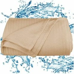 USERF Blankets Queen Size Cooling Blankets For Hot Sleepers Bamboo Cooling Queen Blanket Lightweight Thin Light Blanket For Summer Blanket Queen Size Bed Cold Blankets For Sleeping Cool Blanket 79"x91" Brown -Electric Blankets Sales 2022 51wF2NPCoYL. AC