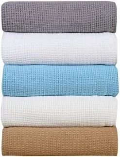 100% Cotton Blanket King Size 108 X 90 Inches Grey Color Classic Weave AAVNI HOMES - All Season Premium Breathable Ultra Soft Lightweight Comfortable For Layering Any Bed Couch Or Sofa 22 100% Cotton Blanket King Size 108 X 90 Inches Grey Color Classic Weave AAVNI HOMES - All Season Premium Breathable Ultra Soft Lightweight Comfortable For Layering Any Bed Couch Or Sofa -Electric Blankets Sales 2022 51wUWApn1 L. AC 2