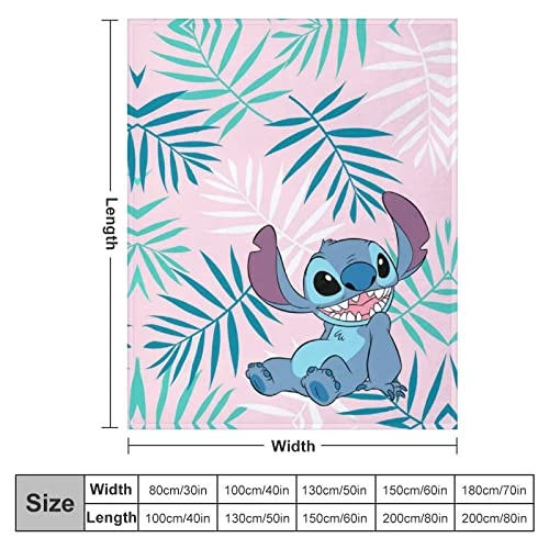 Sujie Anime Blanket Ultra-Soft Comfortable Blankets Flannel Fits Couch Sofa Office Suitable For All Season 50''X40'' B 4 Sujie Anime Blanket Ultra-Soft Comfortable Blankets Flannel Fits Couch Sofa Office Suitable For All Season 50''X40'' B - Image 2