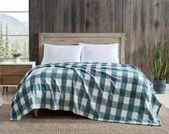 Eddie Bauer - Twin Blanket, Ultra Plush Bedding, Lightweight Home Decor For All Seasons (Grey, Twin) -Electric Blankets Sales 2022 51wePFanYNL. AC