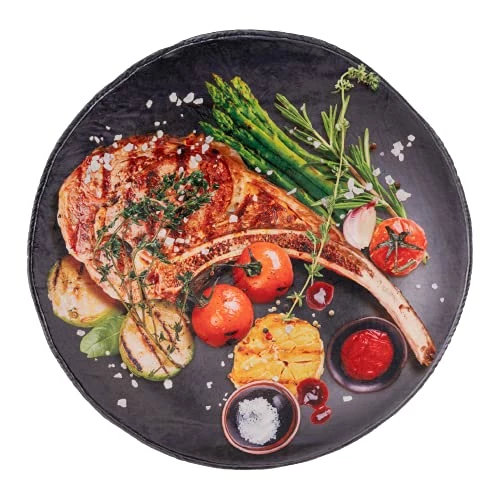 BATTILO HOME Interesting Steak Food Blanket, Funny Soft Large Flannel Gift Food Blankets For Adlts Pets Friends Couch Bed Sofa Travel, Diameter 71 Inch Flower Waffle 3 BATTILO HOME Interesting Steak Food Blanket, Funny Soft Large Flannel Gift Food Blankets For Adlts Pets Friends Couch Bed Sofa Travel, Diameter 71 Inch Flower Waffle