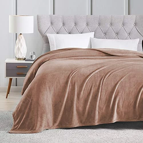 EXQ Home Fleece Blanket King Size Grey Throw Blanket For Bed Or Couch - Microfiber Fuzzy Flannel Blanket For Adults Or Kids 14 EXQ Home Fleece Blanket King Size Grey Throw Blanket For Bed Or Couch - Microfiber Fuzzy Flannel Blanket For Adults Or Kids - Image 12