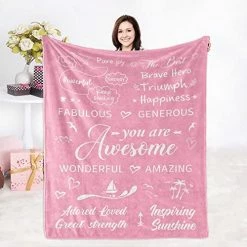 ZHSHWAT Inspirational Gifts For Women Men Female Friends Sister, Purple Blanket Warm Hug Gifts For Christmas Retirement Friendship Birthday Get Well Soon Mothers Day -Electric Blankets Sales 2022 51xaOXBDnQL. AC