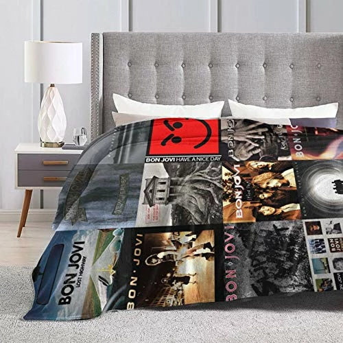 Shouou Band Music Blanket Flannel Fleece Blanket Ultra Soft Warm Cozy Plush Bed Blanket Lightweight Sofa Throw Blanket In Winter(Size 50" X 40",60"x50",80"x60"Inch) 50" X 40" Black 4 Shouou Band Music Blanket Flannel Fleece Blanket Ultra Soft Warm Cozy Plush Bed Blanket Lightweight Sofa Throw Blanket In Winter(Size 50" X 40",60"x50",80"x60"Inch) 50" X 40" Black - Image 2