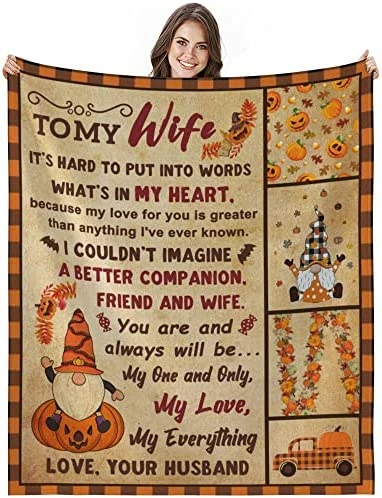 MAST DOO To My Wife Blanket From Husband, Gifts For Wife Wedding Anniversary Romantic Gifts For Her, Hallowen Christmas Valentines Birthday Gifts For Wife, Wife Blanket 50"x60" To My Wife -06 15 MAST DOO To My Wife Blanket From Husband, Gifts For Wife Wedding Anniversary Romantic Gifts For Her, Hallowen Christmas Valentines Birthday Gifts For Wife, Wife Blanket 50"x60" To My Wife -06 - Image 13